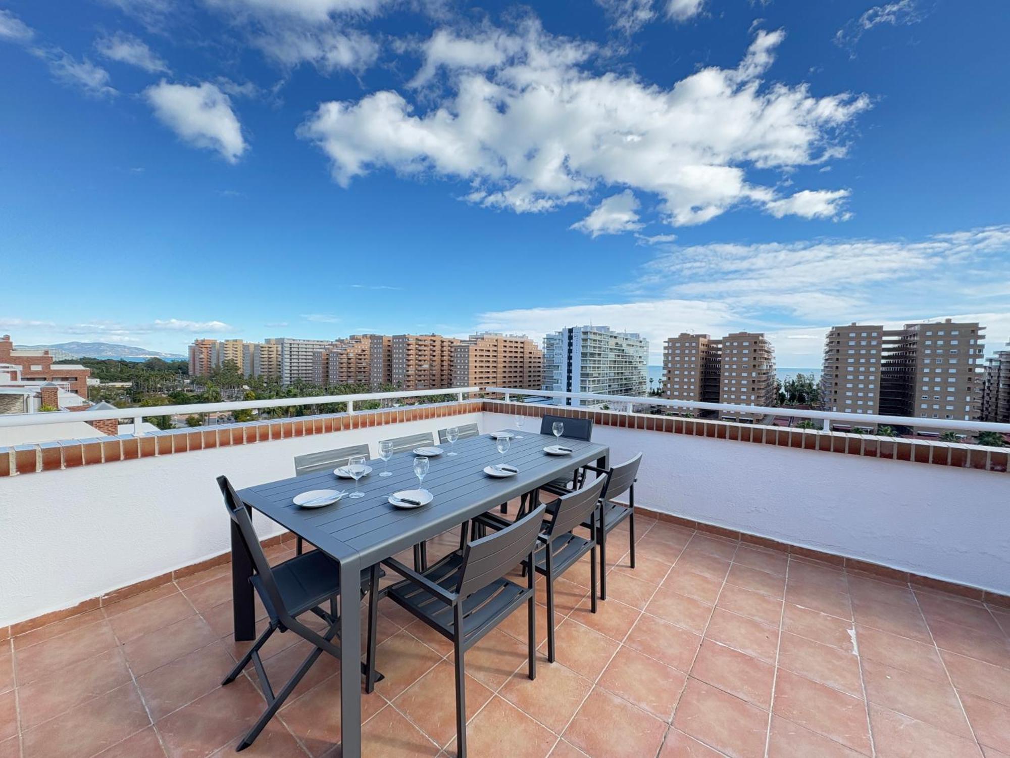 Ferienwohnung Acv- Costa Marfil Ii-2ª Linea Planta 6 Frontal Oropesa del Mar Exterior foto